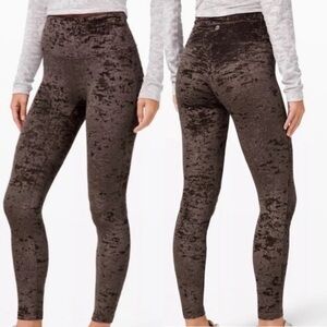 Lululemon Velvet Pants Women’s‎ size 6 Full Length Leggings